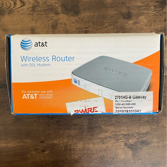AT&T Wireless Router W/ Wireless DSL Modem - Picture 4 of 9